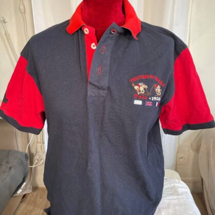 Polo Bleu Rouge Time Of Bocha